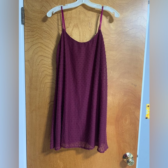 Honey & Rose maroon mini dress - Picture 1 of 4
